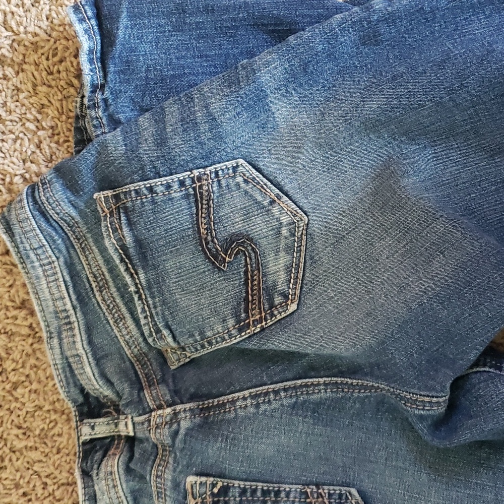 Silver jeans